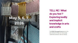 Read more about the article CIMAD 3 — International Conference on Crafts and Design – OPEN CALL FOR CONTRIBUTORS